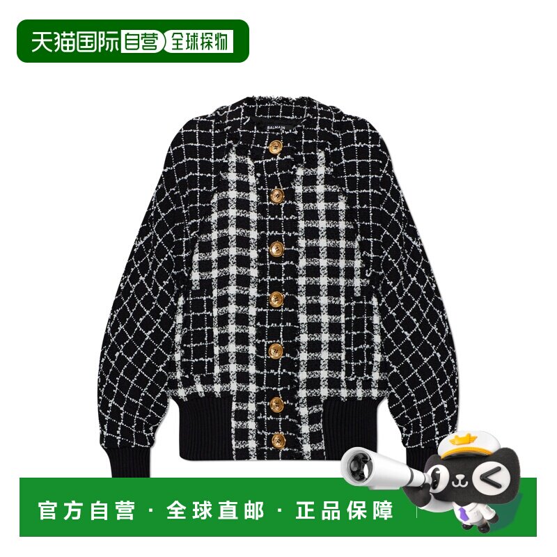 1h可退 香港直邮BALMAIN 女士夹克 GF1TFA45MI18EAB SS2026 花色