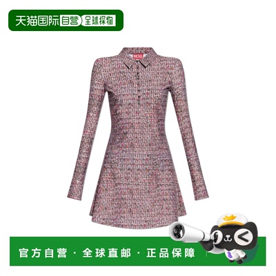 1h可退 香港直邮DIESEL 女士连衣裙 DPOLYNAA213170PKBK3AUA AW20