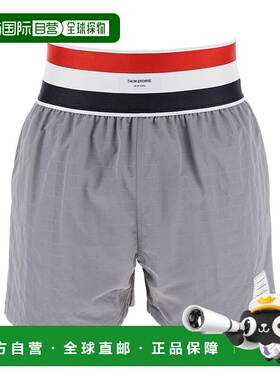 香港直邮Thom Browne 松紧带休闲裤短裤 MTU326AF0496