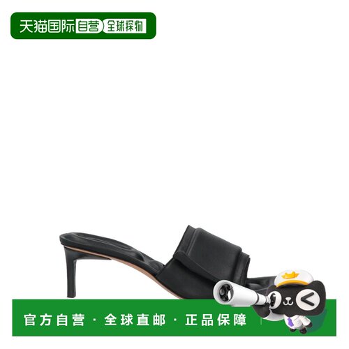 香港直邮Jacquemus 女士 凉鞋 BLACK 黑色时尚舒【付后1h可退】