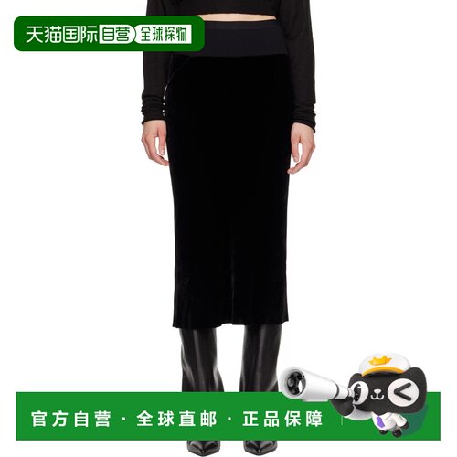1h可退 香港直邮rick owens 瑞克 欧文斯 女士 黑色 Tower Knee B