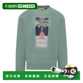 香港直邮Lanvin 朗雯 男士 1h可退 印花圆领卫衣 RMSS0001J173P25