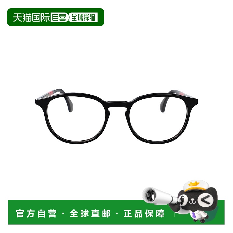 1h可退 香港直邮Gucci 古驰 男士 圆框平光镜 GG0551O black黑色