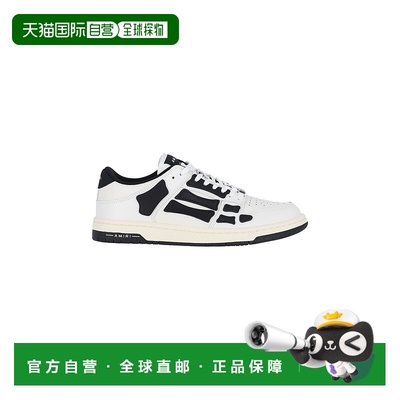 1h可退 香港直邮AMIRI 男士 白色运动鞋 AMFOSR1047WHITEBLACK