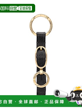 自营1h可退 欧洲直邮Longchamp珑骧 Le Foulonne 女士黑色/金色钥
