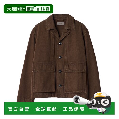 香港直邮LEMAIRE 女士西服 AW2026 OW1223LD1077BR512 绿色外套