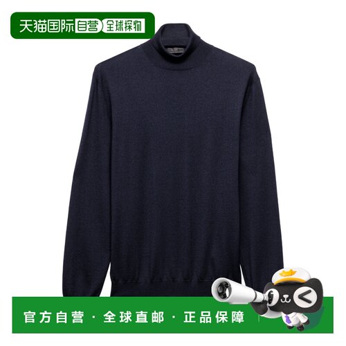 香港直邮Prada 羊绒和真丝高领毛衣 UMR6510B8SOO【付后1h可退】