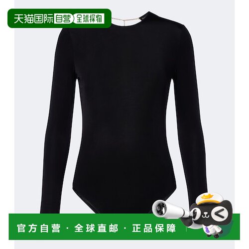 1h可退香港直邮Saint Laurent 圣罗兰 女士 露背针织连体衣性感