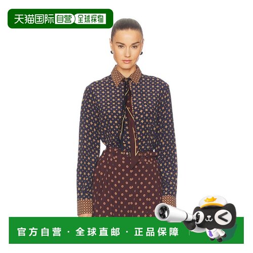 香港直邮ZIMMERMANN 女士 宽松衬衫 9702TF26R 舒适时尚