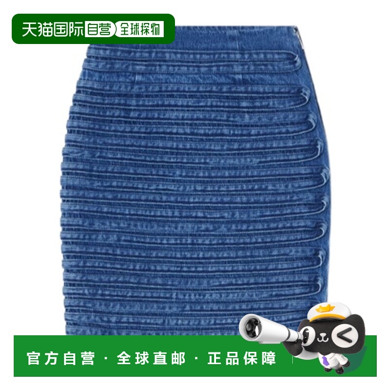 香港直邮Versace 拉链半身裙 10180461A13346范思哲