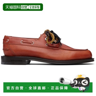 香港直邮Dsquared2 二次方 男士 棕色帆船鞋 LUM011112900001