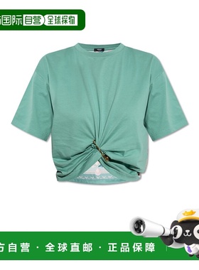 香港直邮Versace 圆领上衣 10210991A15403短袖