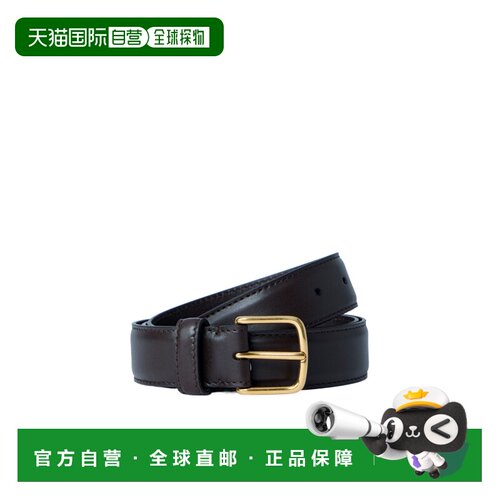香港直邮THE ROW 男士腰带 M1009L60DARKG SS2026【付后1h可退】