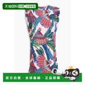 香港直邮FARM RIO 女士 1h可退 印花棉针织迷你连衣裙 331993MACA