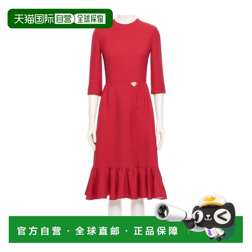 香港直邮VALENTINO 女士连衣裙 BVADV01CFR9M AW2【付后1h可退】