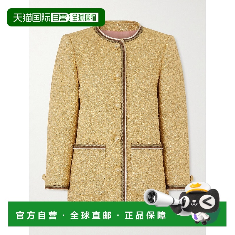 香港直邮valentino 华伦天奴 女士 單排扣夾克 8B3CJ4159WU