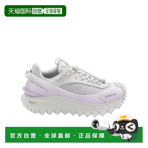 1h可退 香港直邮Moncler/盟可睐 女士 圆头运动鞋 26SS女鞋厚底