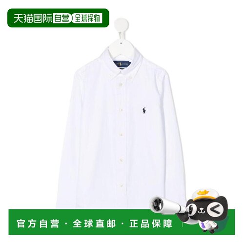 1h可退 Ralph Lauren TEEN长袖扣角领衬衫 323819238
