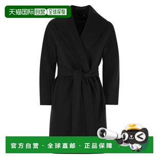 1h可退 香港直邮'S Max Mara 女士 Messi 束腰大衣 2529016061600