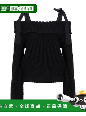 1h可退 香港直邮CAROLINA HERRERA 女士 毛衣 black黑色 舒适时尚