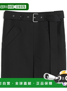 香港直邮Toteme 棉质半身裙 242-WRB1740-FB0100a字裙