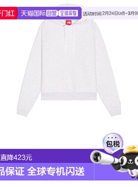 1h可退 香港直邮the north face 北面 男士 红色方形连帽衫 NF0A8