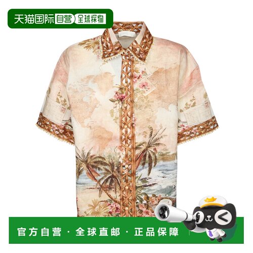 香港直邮ZIMMERMANN 女士衬衫 7632TSS263ISMB AW2026 花色