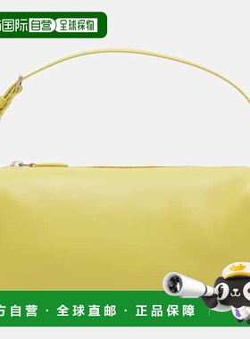 香港直邮The Row 女士 '90s 皮革肩包 yellow黄色 舒适时尚斜挎包