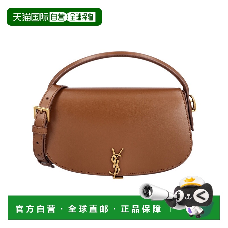 香港直邮Saint Laurent 徽标单肩包 8373820SX0W斜挎包手提包