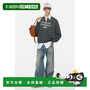 欧洲直邮ACNE(艾克妮)24新品 拉链毛衣徽标开衫羊毛