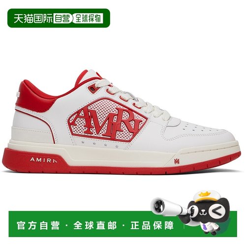 1h可退 香港直邮AMIRI 男士 白色 Classic Low 运动鞋 AMFOSR1043