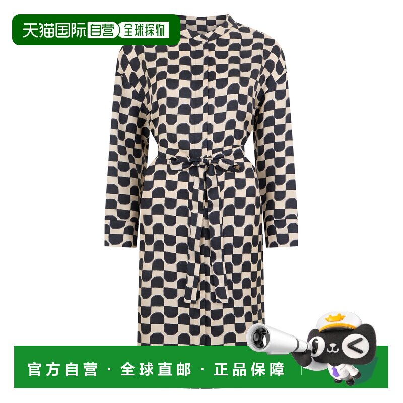 香港直邮'S Max Mara 女士 长衫真丝斜纹布连衣裙(纯色) SMMPINZA