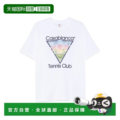 欧洲直邮CASABLANCA 男士T恤 MAW26JTS00106 AW20【付后1h可退】