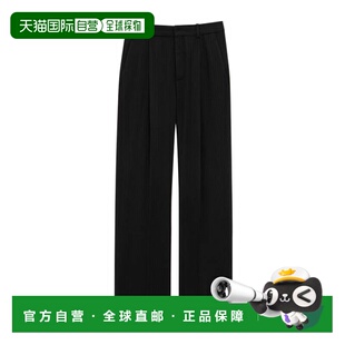 796137Y1J32休闲裤 腰带环长裤 Laurent 香港直邮Saint