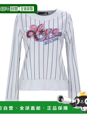 香港直邮moschino 爱莫斯奇诺 女士 T恤 grey灰色 舒适时尚