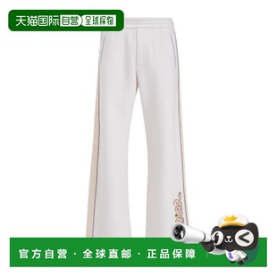 休闲裤 香港直邮Dior 卫裤 阔腿裤 513J145A0986 刺绣logo运动裤