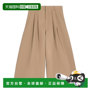 香港直邮Celine 腰带袢休闲裤 RP0FP984C.阔腿裤直筒裤西装裤