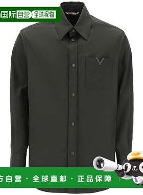 香港直邮valentino 华伦天奴 男士 长袖翻领衬衫 4V3CIA9ACKV男装