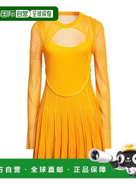 1h可退 香港直邮Givenchy 纪梵希 女士 短款连衣裙 orange橙色 舒