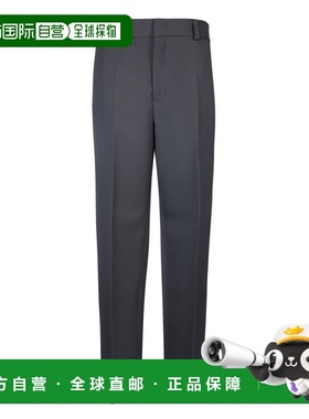 1h可退 香港直邮Jil Sander 吉尔 桑达 男士 腰带环休闲裤 J23KA0