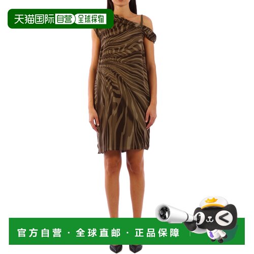 1h可退 香港直邮Gucci 古驰 女士 Dess 图案连衣裙 87857包臀裙