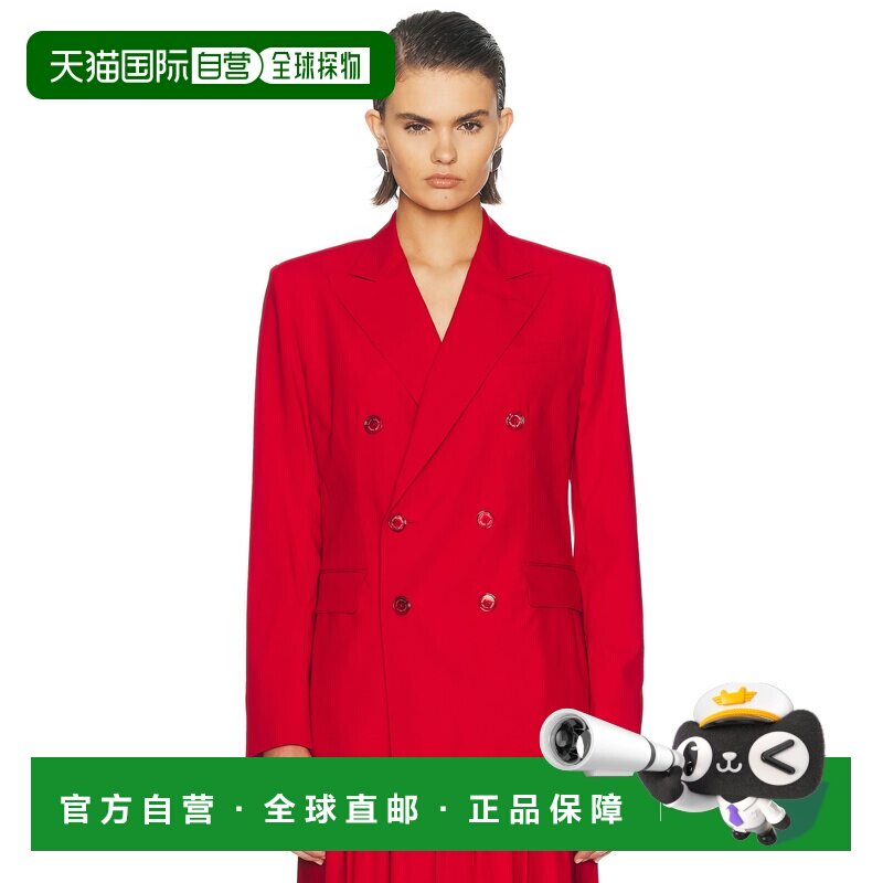 美国直邮ralph lauren 拉尔夫劳伦 女士 Ramona 热情羊毛西装外套