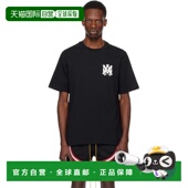 香港直邮AMIRI T恤 男士 1h可退 Logo 黑色 Core AMJYTE1074