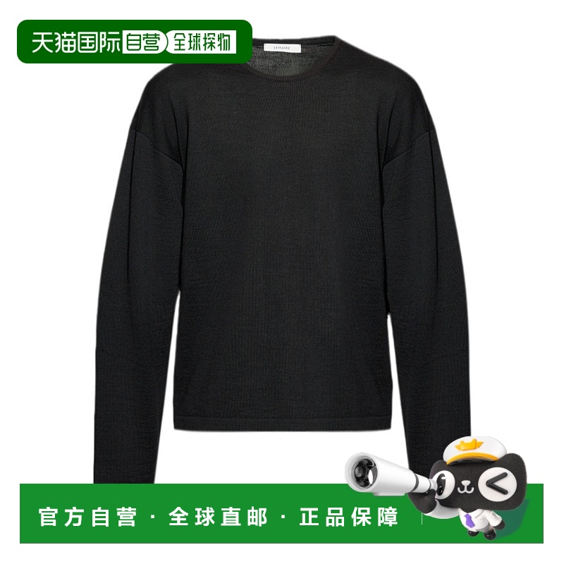1小时内可退 香港直邮Lemaire 男士 长袖毛衣 TO1359LK087 black