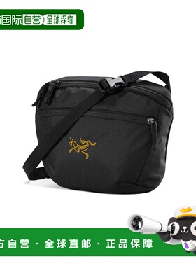 自营1h可退 欧洲直邮ARCTERYX始祖鸟 Mantis黑色涤纶可肩背腰包男