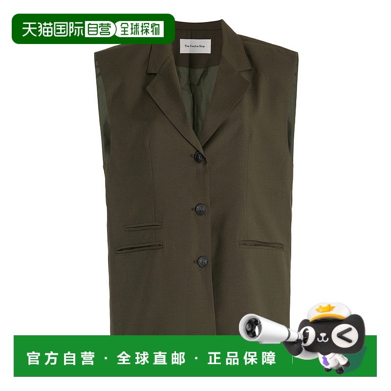 香港直邮The Frankie Shop 女士 Hana 梭织背心(独家发售)