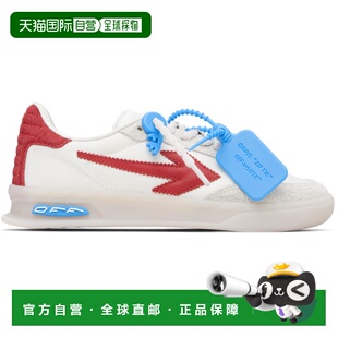 白色 运动鞋 white OWIA28NS2 Slim 女士 New 香港直邮off 红色