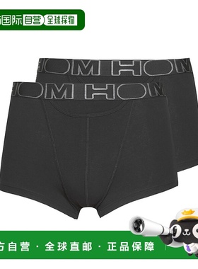 欧洲直邮Hom  HOM BOXERLINES BOXER BRIEF HO1 PACK X2 男士内衣