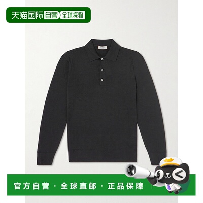 1h可退 Canali 康钠丽 男士 羊毛Polo衫 MK01149C0017100