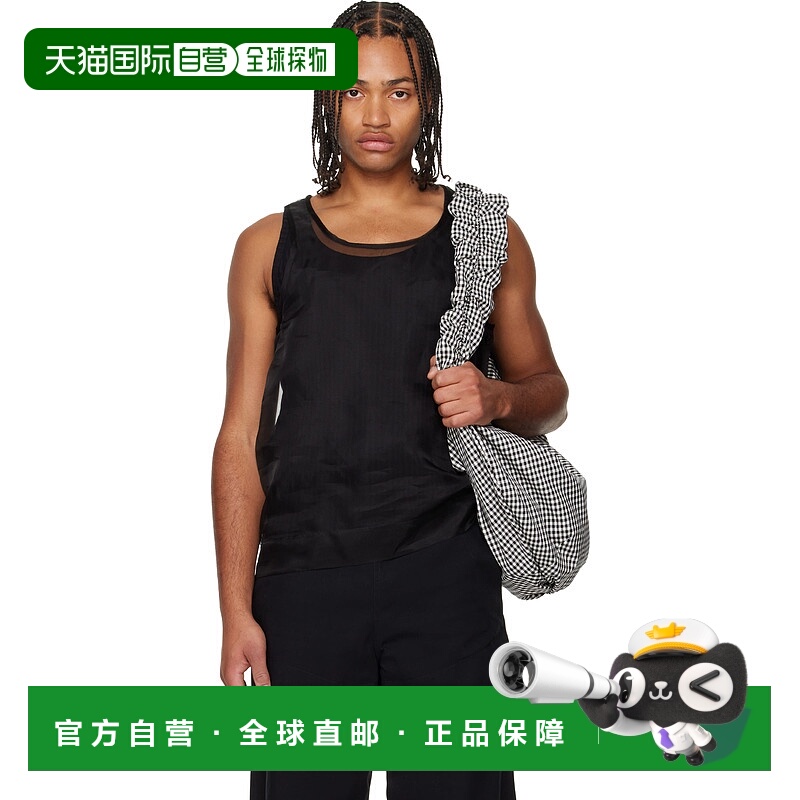 香港直邮Simone Rocha 蒙娜 罗莎 男士 黑色 Organza Layered Dou